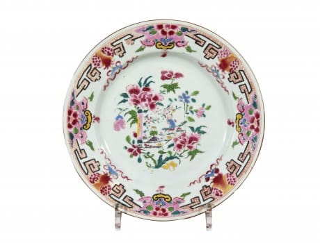 Assiette en Porcelaine de Chine XVIIIe