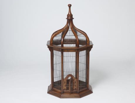 Cage à oiseaux XIXe